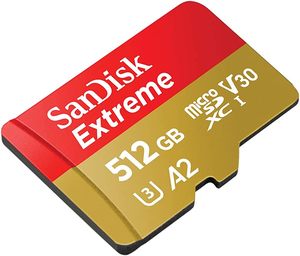 Tarjeta SanDisk Extreme MicroSDXC UHS-I CARD SDSQXAV-512G - Product Image 1
