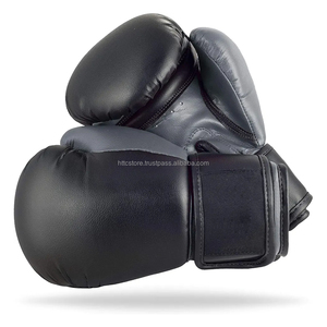 Custom Professional Fighters' PU Leather Boxing Gloves 8oz 16oz Sizes PVC <b>Punching</b> Equipment Martial Arts Training Sporting - Product Image 4