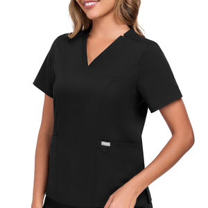 Premium Quality 100% Cotton Comfortable Lightweight Durable <b>Scrub</b> Jacket Needle Detection Seamless Fusing Women Hospital Use - Product Image 2