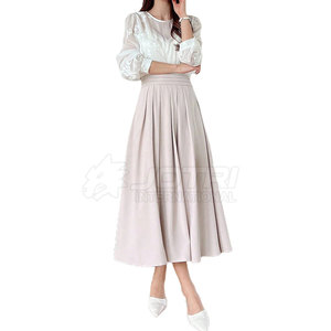 Falda de algodón de moda para mujer Precio al por mayor 2025 Falda de algodón de la mejor calidad para mujer en Moq bajo - Product Image 6