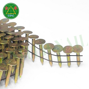 Clavos para techo de bobina de 1-1/4 pulgadas, Uds. 7200, vástago de anillo de acero de grado Industrial, cabeza plana a cuadros, precios competitivos, fábrica de Vietnam - Product Image 1