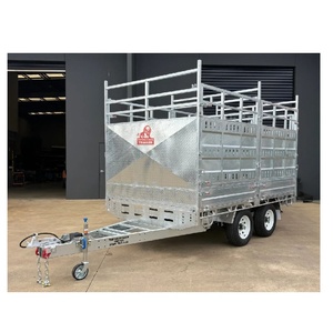 Commercial Livestock <b>Farm</b> <b>Trailer</b> with 14ft box length and 3500kg gross vehicle weight capacity ready for work - Product Image 5