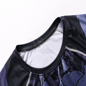 Camiseta de sublimación para hombre de calidad superior de color sólido Camiseta de sublimación estampada de ajuste holgado de algodón 100% más vendida para hombre - Product Image 5