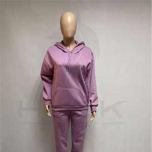 Conjunto de chándal de primavera para mujer, conjunto de chándal deportivo de dos piezas sólido de talla grande para correr, pantalones para correr, Top para entrenamientos al aire libre - Product Image 5