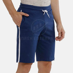 กางเกงขาสั้นลำลองของผู้ชายกางเกงขาสั้นออกกำลังกายแบบลำลองสำหรับผู้ชายกางเกงออกกำลังกายผ้าฝ้าย100% - Product Image 1