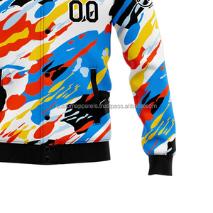 แจ็กเก็ตผ้าวูล100% สำหรับผู้ชายผ้าคอตตอนปักโลโก้ด้านหน้ากันลมระบายอากาศได้ดี MCACVJ-216ฤดูร้อน - Product Image 6