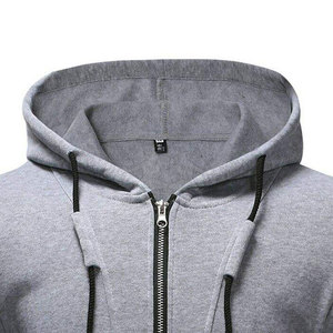 Sweat à capuche à demi-fermeture éclair Basics avec texture lisse et conception de poche avant Sweat à capuche à demi-fermeture éclair de coupe décontractée avec un look élégant - Product Image 3