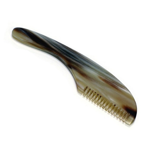 หวีเขาสัตว์ขัดเงา ทำด้วยมือ ราคาขายส่ง หวีเขาสัตว์ธรรมชาติ สำหรับร้านทำผม หวีเขาสัตว์คุณภาพดีที่สุด - Product Image 4