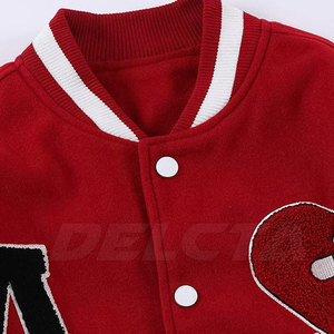 Factory Manufacture Chenille Embroidery <b>Letterman</b> <b>Jacket</b> Custom Logo Chenille Embroidery <b>Letterman</b> <b>Jacket</b> - Product Image 3