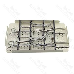 Ensemble d'instruments chirurgicaux orthopédiques pour petits fragments avec pince de réduction, manuel, en acier inoxydable, réutilisable - Product Image 4