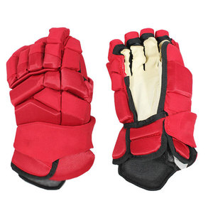 Guantes de Lacrosse de Cuero de Alta Calidad para Práctica Deportiva, Protección de Manos, Ajuste Flexible y Cómodo, Correa de Muñeca Ajustable, Confiable - Product Image 1