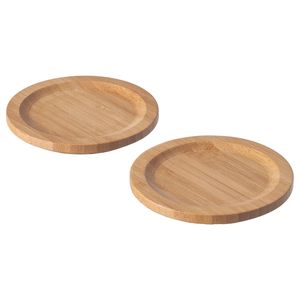 Placas de cargador de madera de bronce en forma redonda perfectas para el hogar y hoteles Mesa de comedor Vajilla Platos y platos - Product Image 3