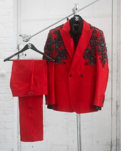 Traje de negocios y boda de 2 piezas para hombre hecho a medida Slim Fit, esmoquin formal clásico para novio, chaqueta personalizada, comodidad transpirable - Product Image 1