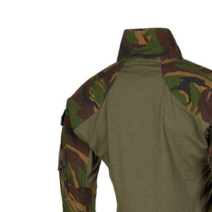 เสื้อแขนยาวผ้าคอตตอนและโพลีเอสเตอร์สำหรับผู้ชายเสื้อยุทธวิธีแห้งเร็วสำหรับฝึกซ้อม - Product Image 3