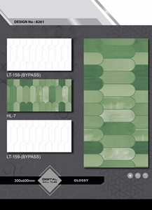 Par le fournisseur indien Carreaux de métro 300x600mm en finition brillante 9 mm d'épaisseur pour mur et sol de cuisine Fabriqué en Inde Design de maison - Product Image 3