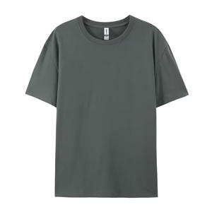 Meilleur service OEM Vente en gros T-shirt organique 100% coton à épaules tombantes pour hommes imprimé sur mesure par sublimation DTF DTG - Product Image 1