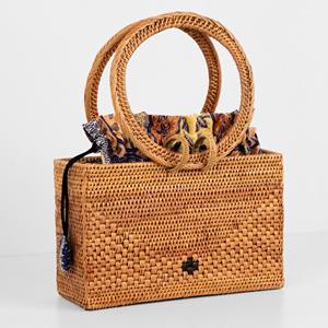 Fabricant de sacs pour femmes tissés à la main au prix le plus bas, fournisseur de sacs à main en rotin naturel. - Product Image 3