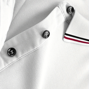 Vente en gros OEM Polo pour hommes, broderie ou impression de logo personnalisé, tissu en coton de qualité supérieure, manches courtes - Product Image 5