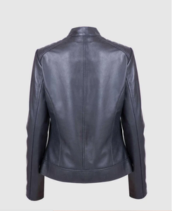 Chaquetas de cuero para mujer de alta calidad y bajo precio, venta al por mayor, chaquetas de cuero de moda para mujer de nuevo diseño 2025 - Product Image 2