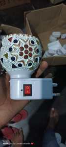 Bougeoir à bougie unique The Purple Tree Glass Mosaic Photophore pour Diwali Decor, Christmas Decor, Diwali Decoration - Product Image 2