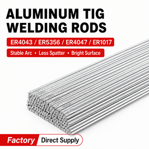<span class=keywords><strong>Fil</strong></span> de soudage TIG en aluminium pour réparation de pièces en aluminium coulé, tige de remplissage AWS A5.10 ER4047 AlSi12, fourni par l'usine - Product Image 1