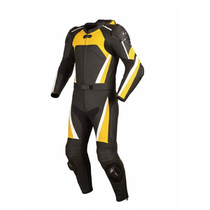 Combinaison de moto professionnelle, combinaison de sécurité pour la conduite, tissu résistant à l'abrasion, durable, avec armure protectrice pour les motards hommes et femmes - Product Image 3