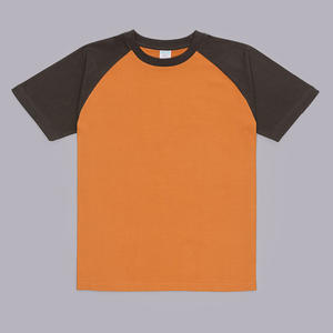 เสื้อยืดแขนแร็กแลนผ้าฝ้าย100% พร้อมส่ง230gsm โรงงานที่มีคุณภาพสูงโดยตรงขายส่งโลโก้ที่กำหนดเองพิมพ์สั้นถัก - Product Image 6