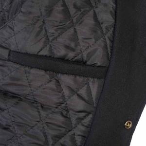 Chaqueta de bombardero de béisbol de cuero de invierno Vintage con logotipo bordado personalizado Características transpirables - Product Image 6