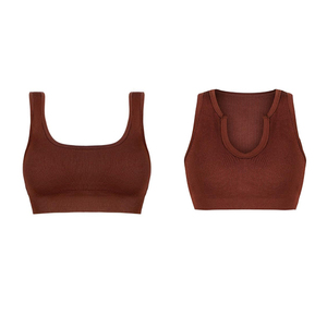 Professional Manufacture 4 Piece Women Yoga Set For Workout Custom Activewear Seamless Women Yoga Set In <b>Low</b> MOQ - Product Image 2