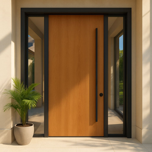 <span class=keywords><strong>Porte</strong></span> <span class=keywords><strong>d</strong></span>'<span class=keywords><strong>entrée</strong></span> en bois massif haute sécurité antivol avec verrouillage à <span class=keywords><strong>3</strong></span> <span class=keywords><strong>points</strong></span> - Product Image 6