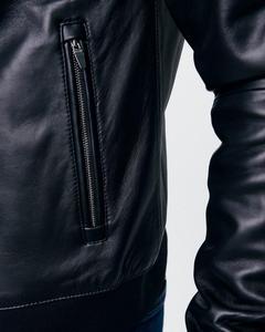 Comprar chaqueta de cuero genuino nueva chaqueta de cuero sintético 2026 unisex de talla grande chaqueta de motorista de cuero con logotipo personalizado - Product Image 6