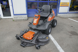 รถตัดหญ้า Husqvarna Rider R214TC รุ่น Comfort Edition แบบนั่งขับ ขนาดใบมีด 94 ซม. ระบบไฮโดรสแตติก สำหรับขาย - Product Image 2