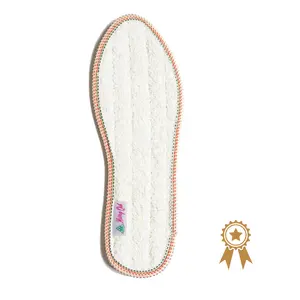 New arrival shoe accessories 2024 insoles high quality with natural material absorbs foot odor well wholesale