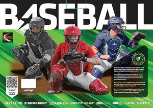 Ensemble de protection pour receveur de baseball, casque, protège-poitrine et protège-jambes, vente en gros, options personnalisées disponibles, prix d'usine - Product Image 4