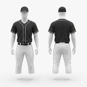Uniforme de Béisbol de Malla de Alta Calidad 2026, Sublimado, Personalizado, Unisex, Transpirable, Cuello en V, 220g, Nombre del Equipo, Número, Venta al por Mayor - Product Image 3