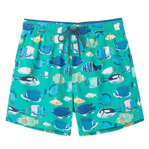 กางเกงขาสั้นวิ่งออกกำลังกายสำหรับผู้ชายกางเกงผ้าฝ้ายลายพิมพ์ซับลิเมตสั้นสำหรับฤดูร้อน2024 - Product Image 4