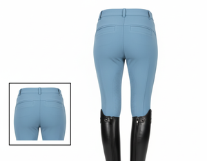 Pantalones de Equitación para Mujer, Nuevos, de Media Pierna, Spandex/Poliéster, Elásticos en Cuatro Direcciones, Ecológicos, Tallas Grandes, Anti-Pilling - Product Image 3