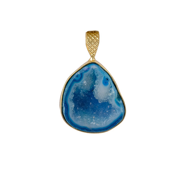 Blue Geode Druzy