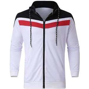 OEM survêtement en polyester de haute qualité pour hommes sweats à capuche zippés vêtements de sport pour hommes survêtements de sport ajustés sur mesure - Product Image 5