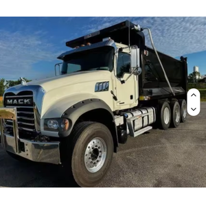 Camion benne d'occasion à prix réduit, modèle 2021-2022, G-r-a-n-i-t-e- 64FR, tri-essieux, MP8, 455 CV, automatique - Product Image 5