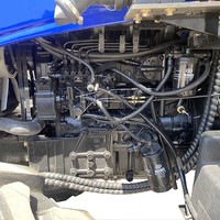 Tractores Agrícolas con Motor YTO al Mejor Precio para Uso en Granjas Familiares, Tractores Agrícolas 4x4 de 80 Hp