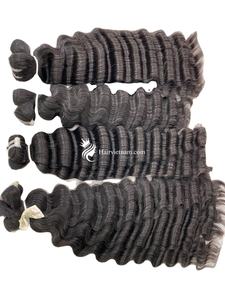 Vente en gros Extensions de cheveux humains vierges de style vague naturelle vietnamienne avec ruban adhésif Double qualité de trame - Product Image 3