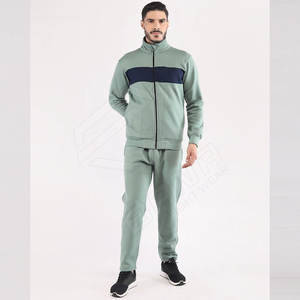 Super Sportswear Unisex Casual Training Jogging Wear Set Color liso Ecológico Chándal Tallas grandes de Pakistán - Product Image 1