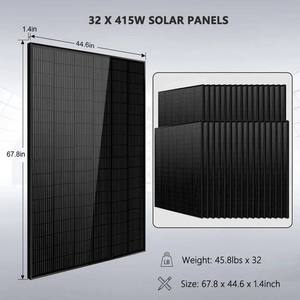 Offre incroyable - Kit solaire hors réseau SGR-16K25E 16KW 48VDC 120V/240V LiFePO4 Batterie au lithium 25,6 kWh 32 x 415 Watts - Product Image 2