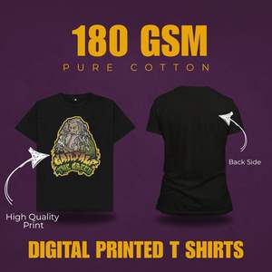 Camiseta informal de algodón para hombre 100 por ciento suave transpirable de manga corta con cuello redondo perfecta para el uso diario y el trabajo - Product Image 6