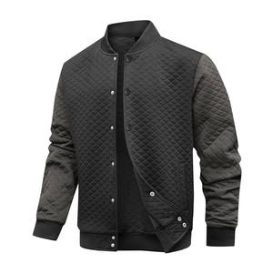 2025 Conceptions Personnalisées Hommes Logo Personnalisé Impression Noir Varsity Veste Pour Homme Letterman Varsity Bomber Hommes Veste - Product Image 1