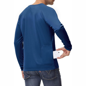 Camiseta de Compresión Unisex de Manga Larga, Transpirable, de Secado Rápido, con Estampado por Sublimación, para Correr, Protección contra Rozaduras, 220g - Product Image 4