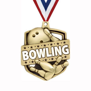 Médailles personnalisées, trophées d'honneur, tournoi de bowling <span class=keywords><strong>ancien</strong></span>, trophées en alliage de zinc écologiques, découpe à l'emporte-pièce, impression, moulage - Product Image 5