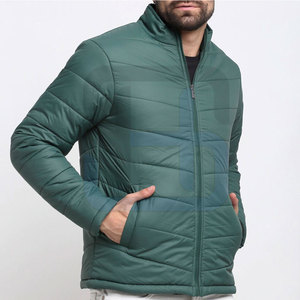 Veste bouffante de haute qualité à bas prix avec logo personnalisé imprimé pour hommes veste bouffante personnalisée grande taille - Product Image 4