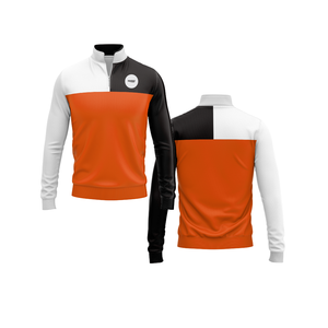 Veste d'entraînement sportive zippée hommes femmes vêtements de sport pour jeunes pull d'équipe à séchage rapide - Product Image 4